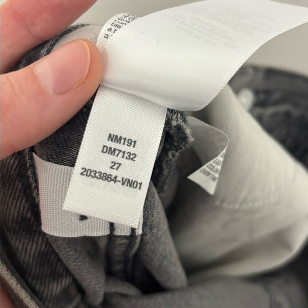 Madewell The '90s Straight Jean Rigid in Burwick Wash - Size 27 - Picture 7 of 8